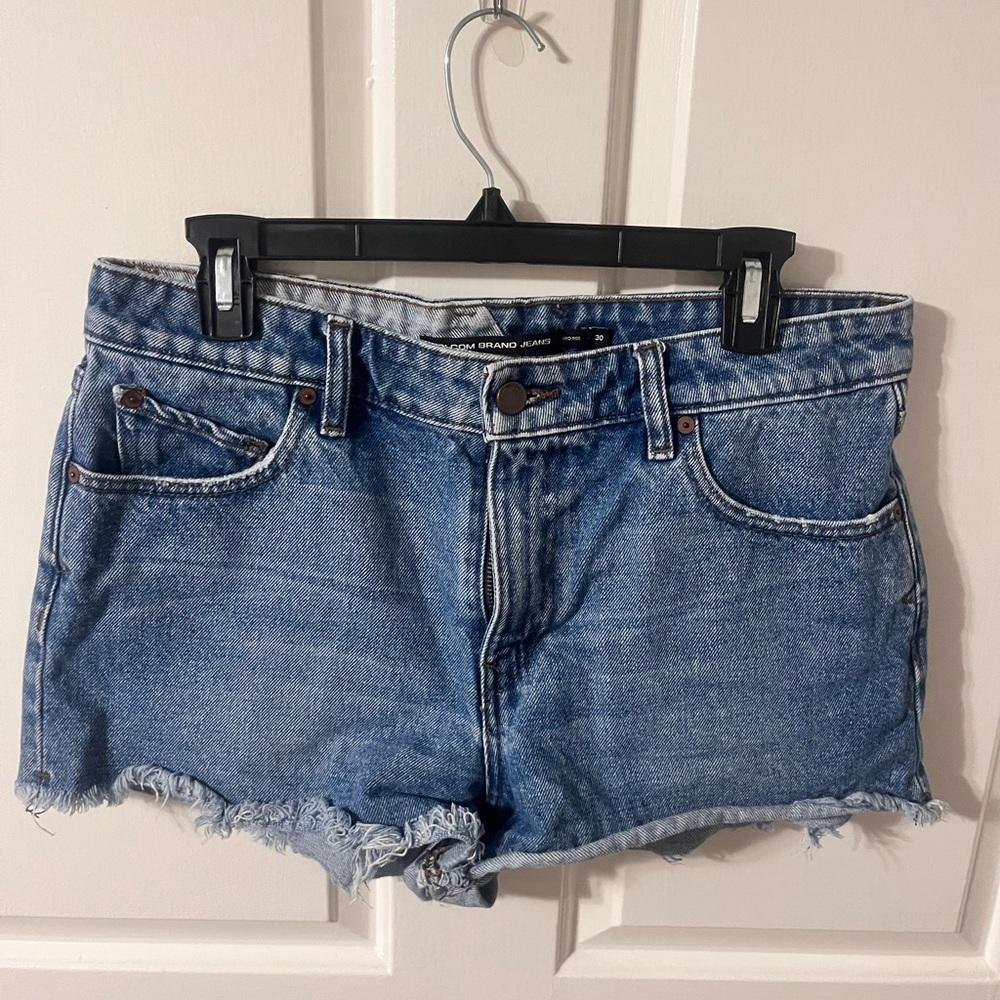 Volcom Denim Blue Women's Shorts